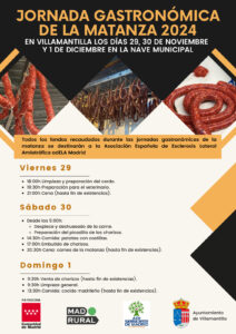 Jornada Gastronómica de Mantanza en Villamantilla